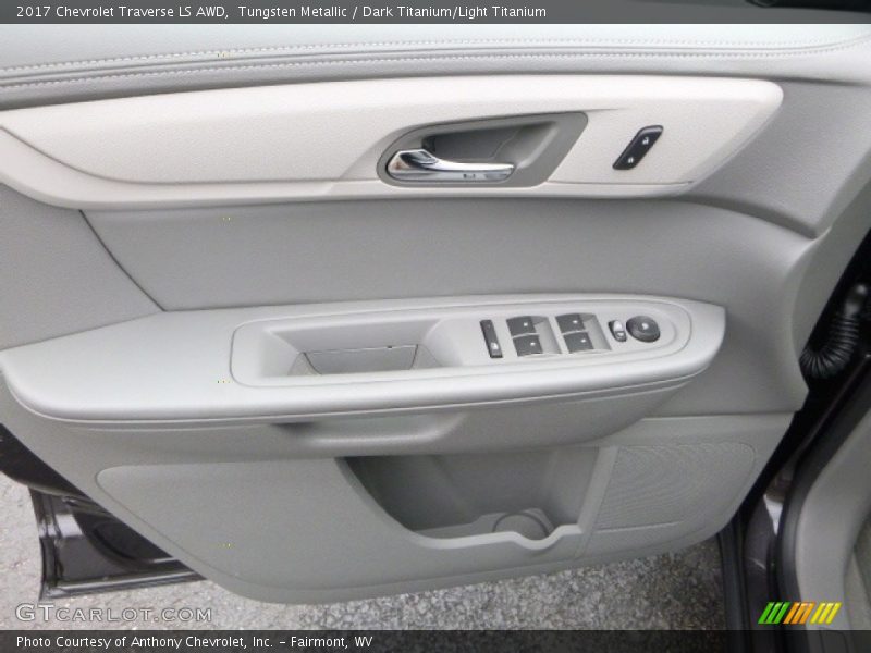 Tungsten Metallic / Dark Titanium/Light Titanium 2017 Chevrolet Traverse LS AWD