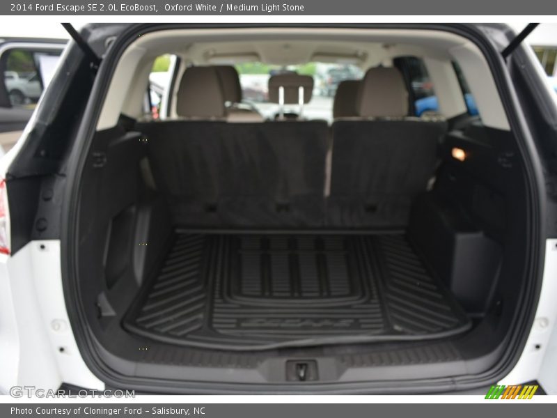 Oxford White / Medium Light Stone 2014 Ford Escape SE 2.0L EcoBoost