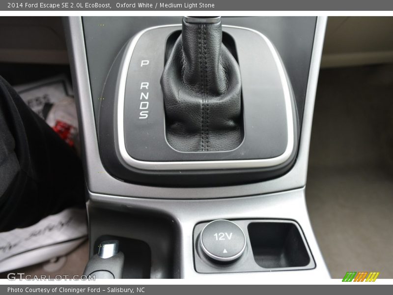 Oxford White / Medium Light Stone 2014 Ford Escape SE 2.0L EcoBoost