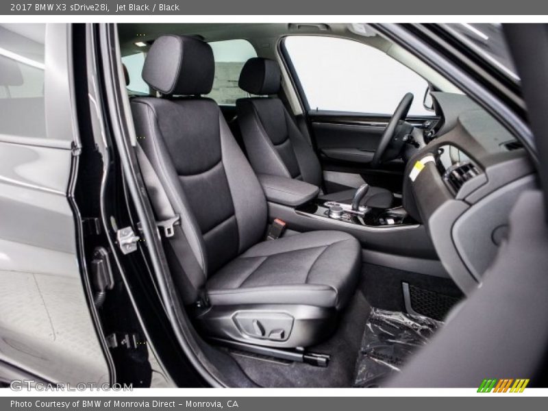 Jet Black / Black 2017 BMW X3 sDrive28i