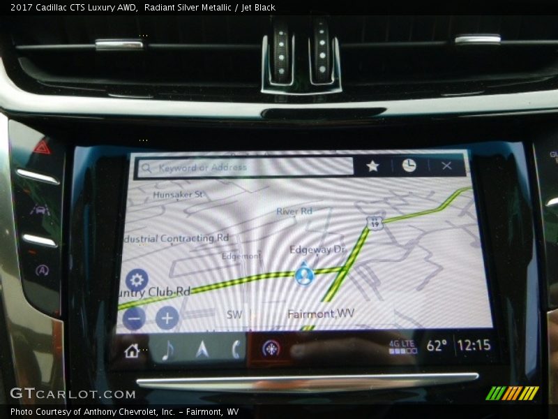 Navigation of 2017 CTS Luxury AWD