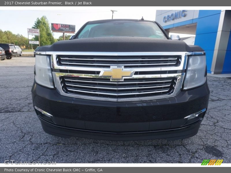Black / Jet Black 2017 Chevrolet Suburban Premier