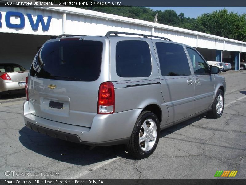 Silverstone Metallic / Medium Gray 2007 Chevrolet Uplander LT