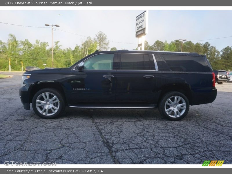 Black / Jet Black 2017 Chevrolet Suburban Premier