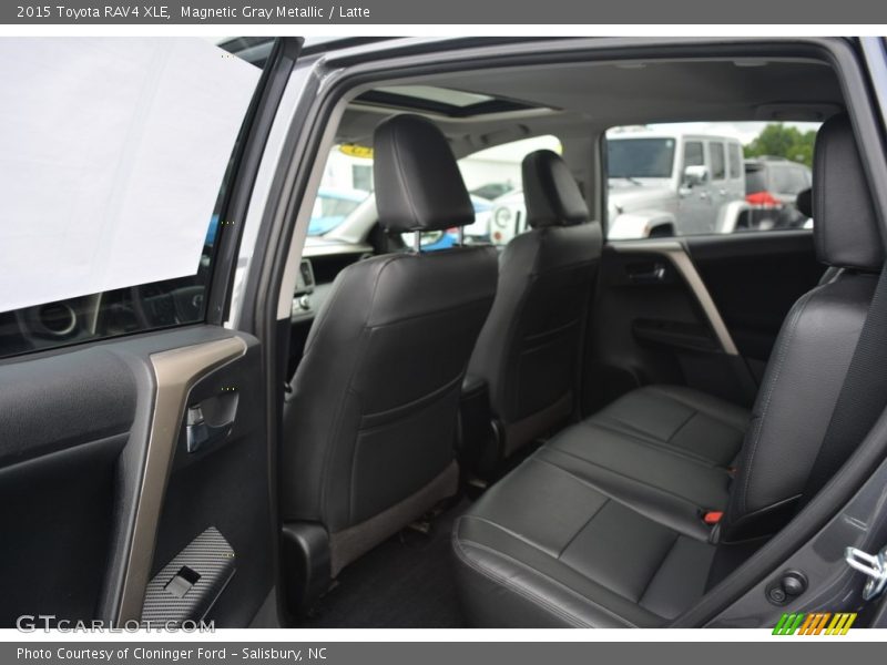 Magnetic Gray Metallic / Latte 2015 Toyota RAV4 XLE
