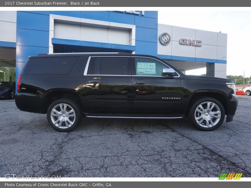 Black / Jet Black 2017 Chevrolet Suburban Premier