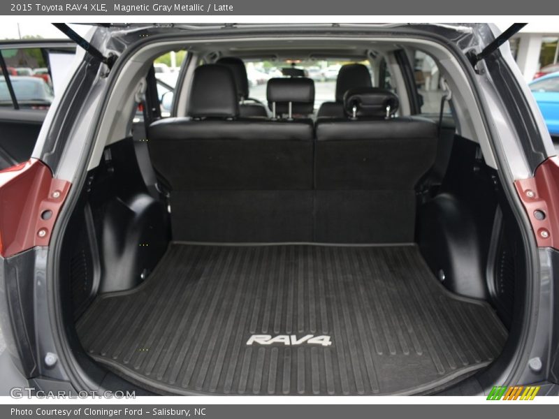 Magnetic Gray Metallic / Latte 2015 Toyota RAV4 XLE