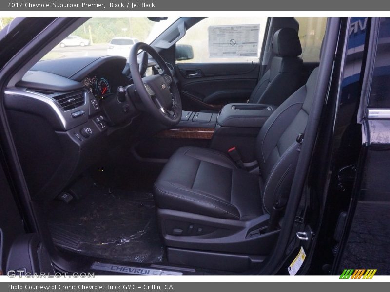 Black / Jet Black 2017 Chevrolet Suburban Premier