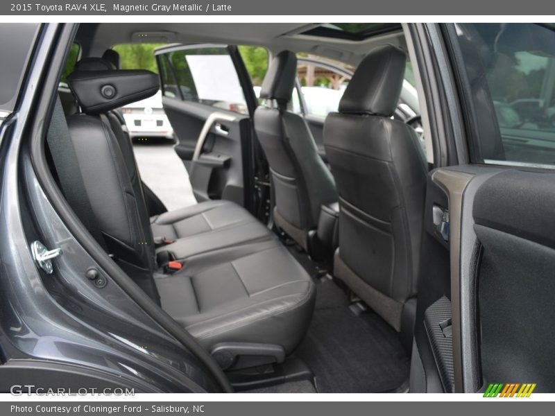 Magnetic Gray Metallic / Latte 2015 Toyota RAV4 XLE