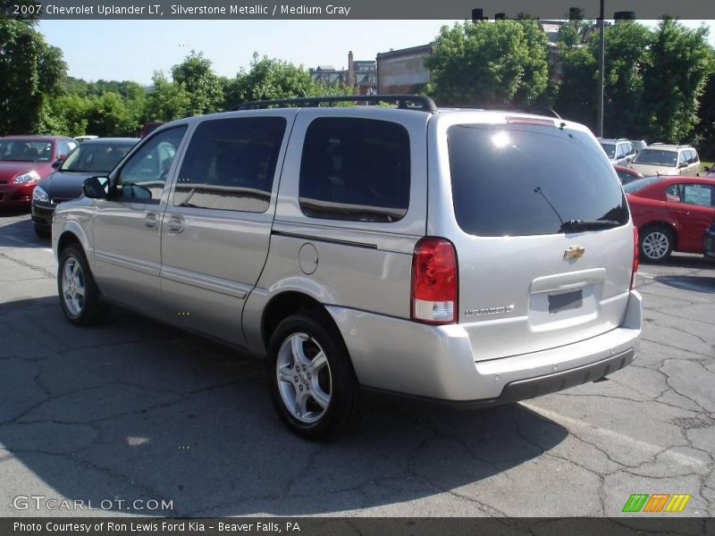 Silverstone Metallic / Medium Gray 2007 Chevrolet Uplander LT