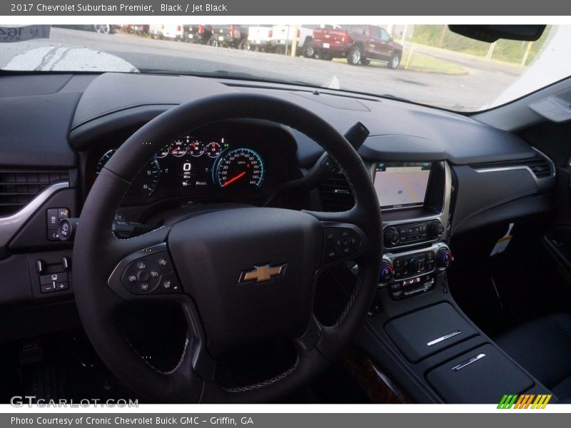 Black / Jet Black 2017 Chevrolet Suburban Premier