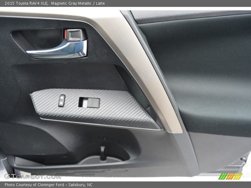 Magnetic Gray Metallic / Latte 2015 Toyota RAV4 XLE