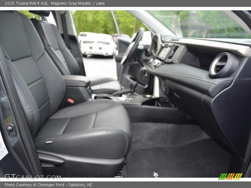 Magnetic Gray Metallic / Latte 2015 Toyota RAV4 XLE