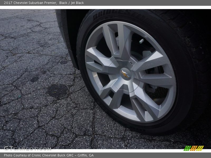Black / Jet Black 2017 Chevrolet Suburban Premier