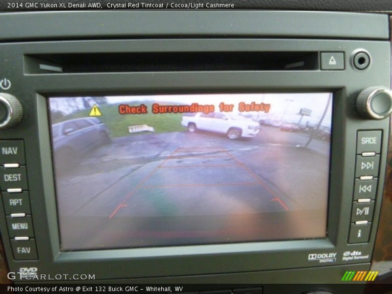 Crystal Red Tintcoat / Cocoa/Light Cashmere 2014 GMC Yukon XL Denali AWD