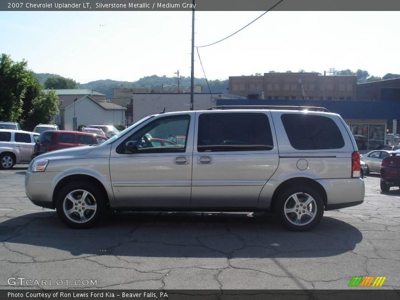 Silverstone Metallic / Medium Gray 2007 Chevrolet Uplander LT