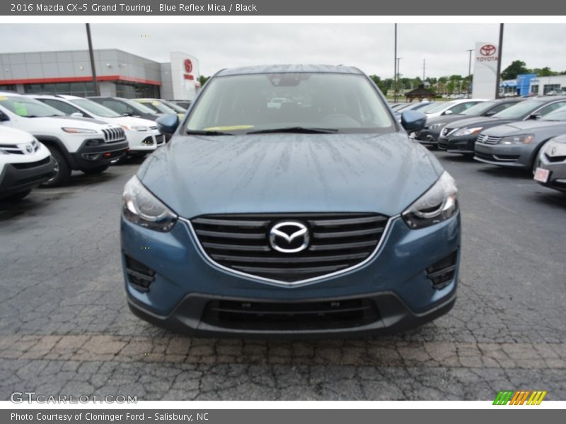 Blue Reflex Mica / Black 2016 Mazda CX-5 Grand Touring
