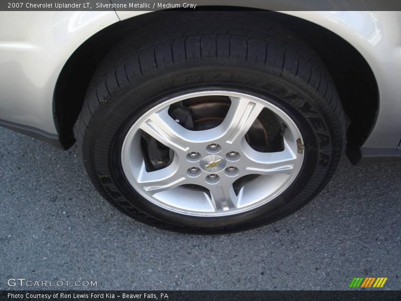Silverstone Metallic / Medium Gray 2007 Chevrolet Uplander LT