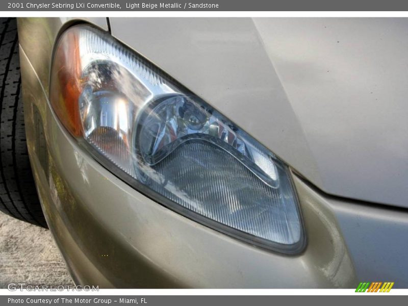 Light Beige Metallic / Sandstone 2001 Chrysler Sebring LXi Convertible