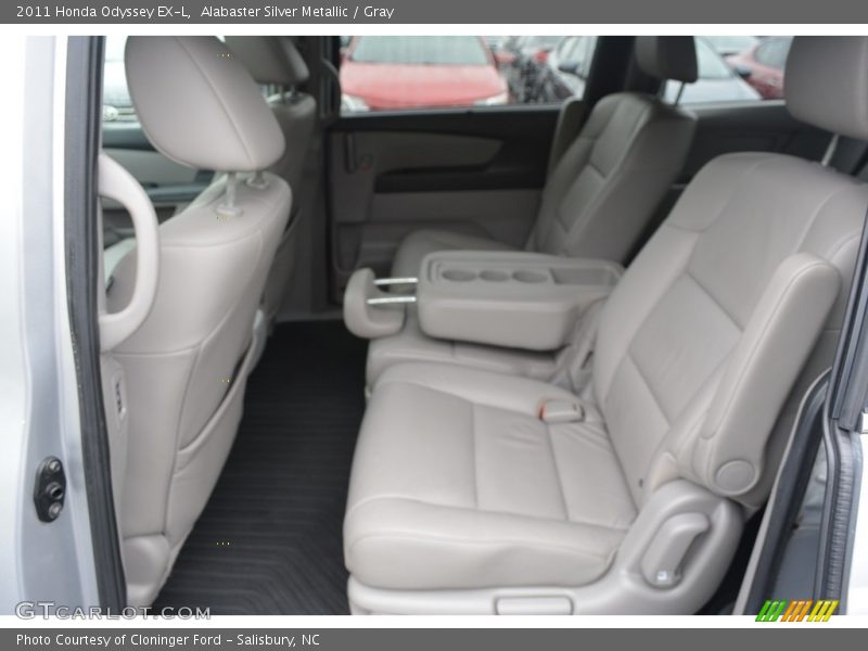 Alabaster Silver Metallic / Gray 2011 Honda Odyssey EX-L