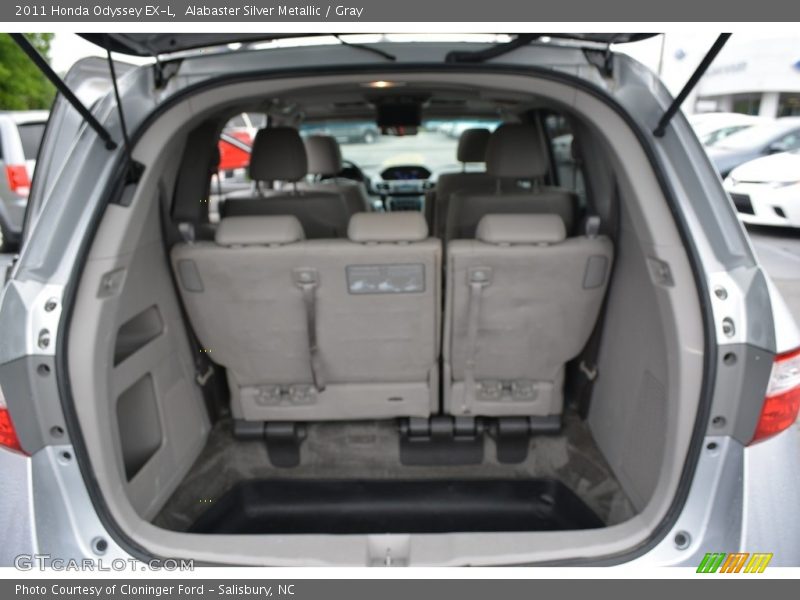 Alabaster Silver Metallic / Gray 2011 Honda Odyssey EX-L