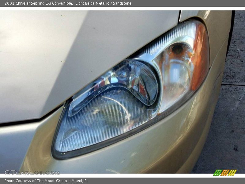 Light Beige Metallic / Sandstone 2001 Chrysler Sebring LXi Convertible