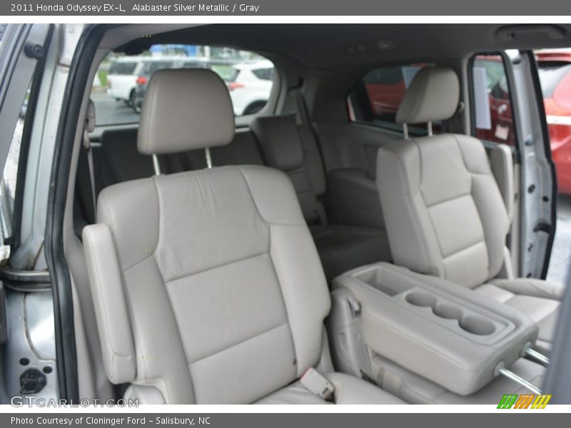 Alabaster Silver Metallic / Gray 2011 Honda Odyssey EX-L