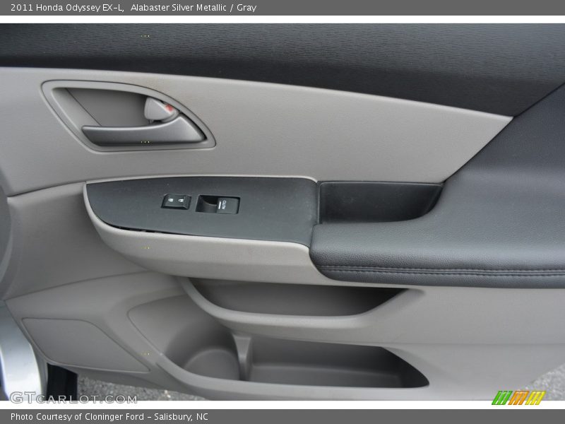 Alabaster Silver Metallic / Gray 2011 Honda Odyssey EX-L