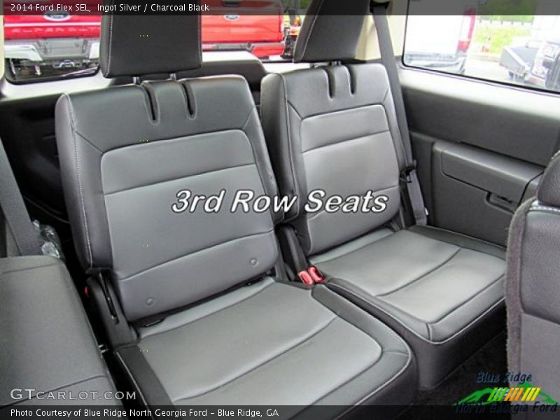 Ingot Silver / Charcoal Black 2014 Ford Flex SEL