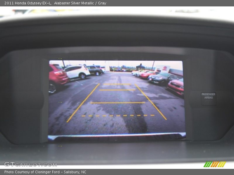 Alabaster Silver Metallic / Gray 2011 Honda Odyssey EX-L