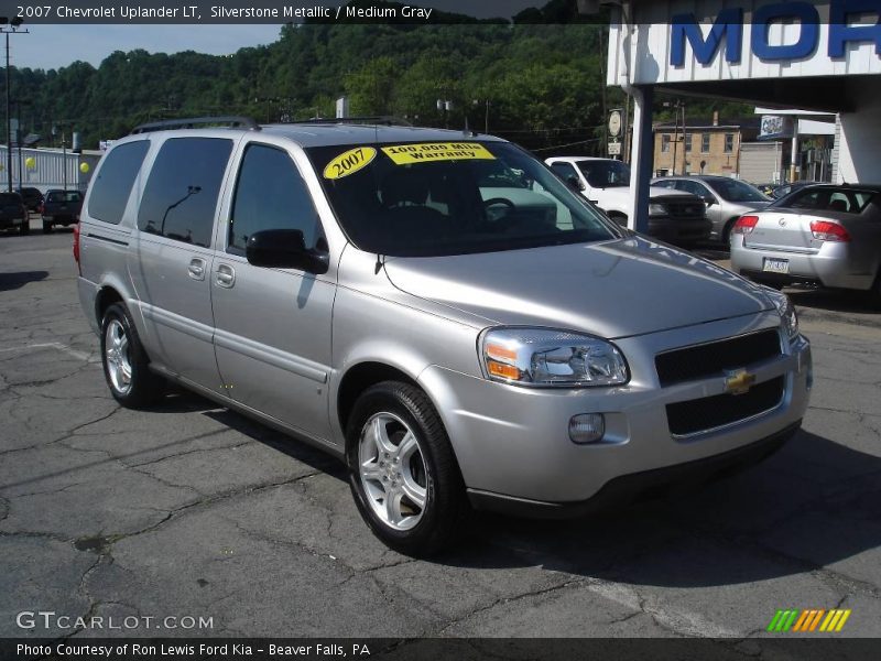 Silverstone Metallic / Medium Gray 2007 Chevrolet Uplander LT