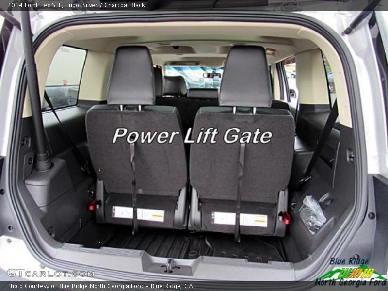 Ingot Silver / Charcoal Black 2014 Ford Flex SEL