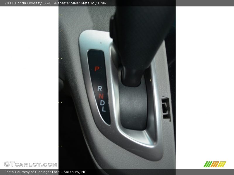 Alabaster Silver Metallic / Gray 2011 Honda Odyssey EX-L