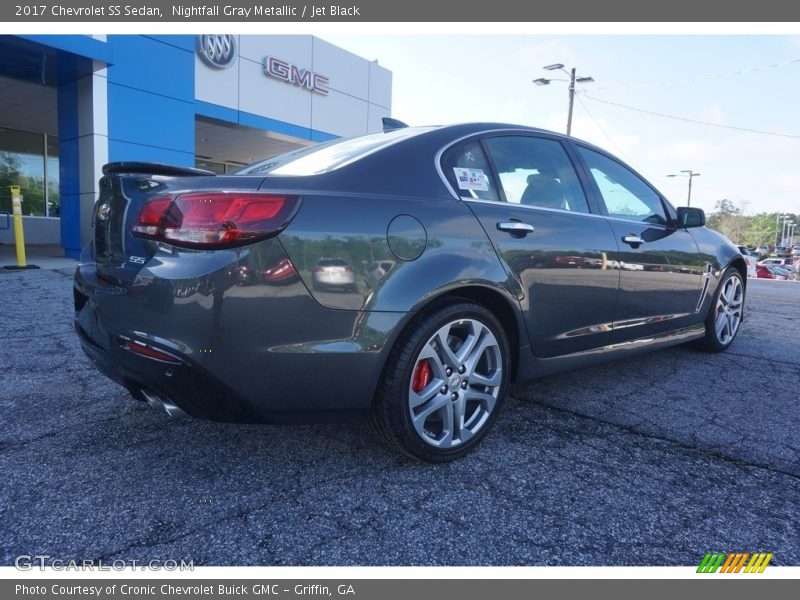 Nightfall Gray Metallic / Jet Black 2017 Chevrolet SS Sedan