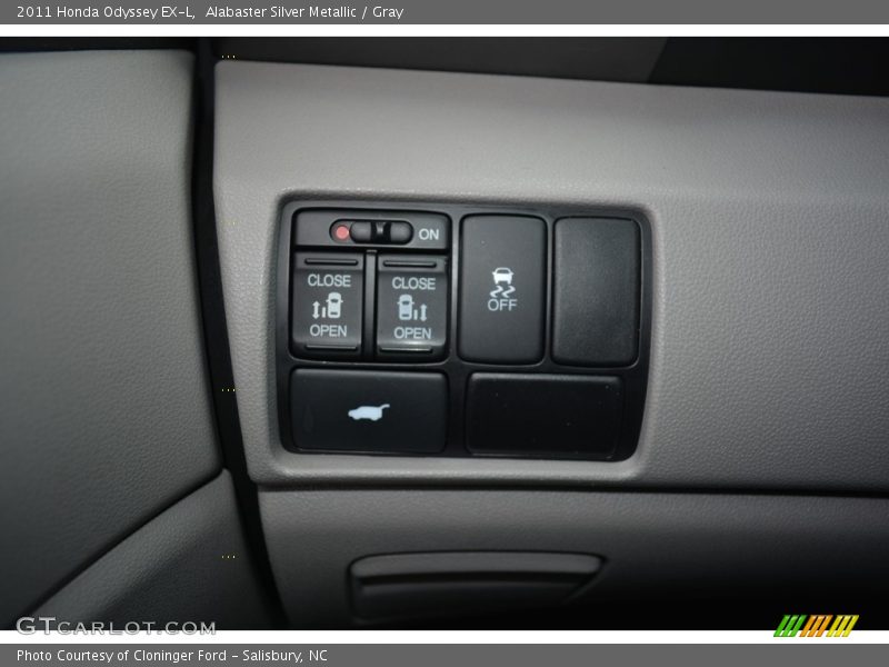 Alabaster Silver Metallic / Gray 2011 Honda Odyssey EX-L