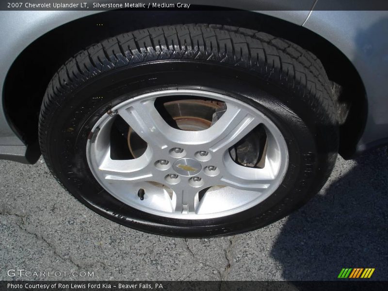 Silverstone Metallic / Medium Gray 2007 Chevrolet Uplander LT