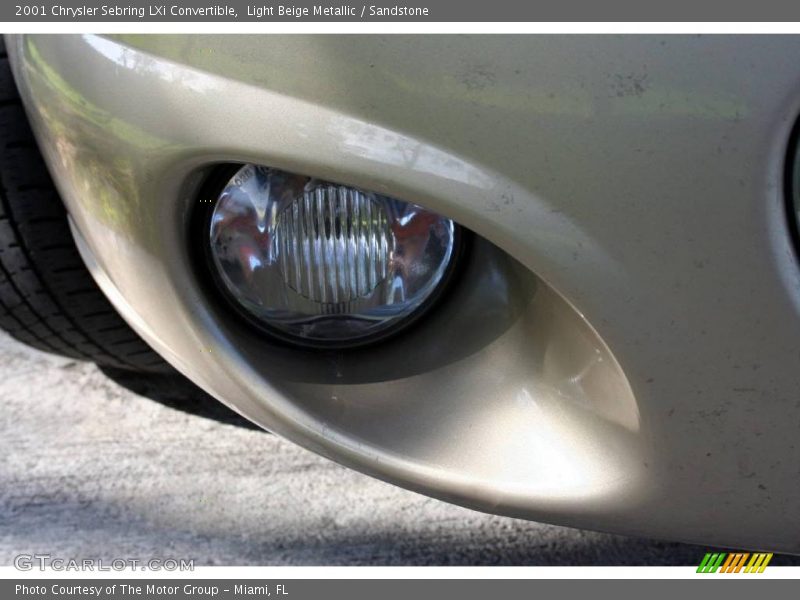 Light Beige Metallic / Sandstone 2001 Chrysler Sebring LXi Convertible