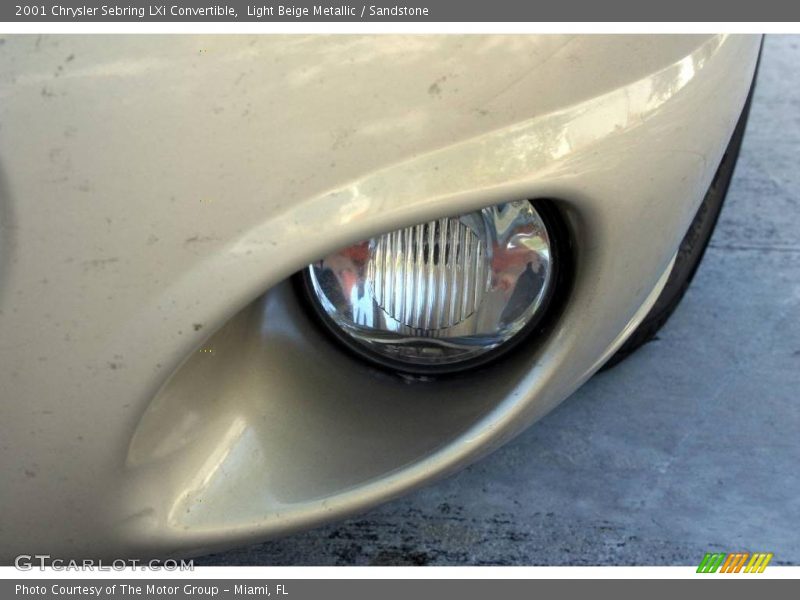 Light Beige Metallic / Sandstone 2001 Chrysler Sebring LXi Convertible