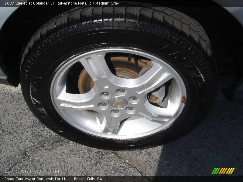 Silverstone Metallic / Medium Gray 2007 Chevrolet Uplander LT