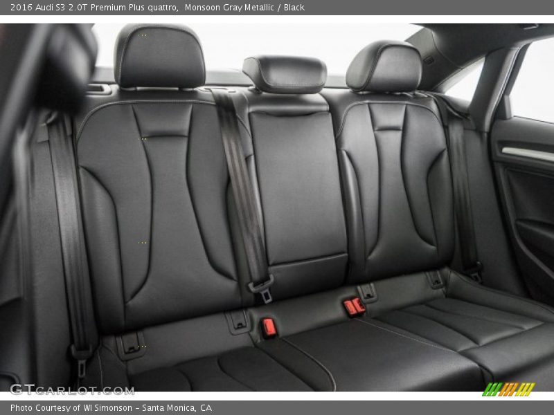 Monsoon Gray Metallic / Black 2016 Audi S3 2.0T Premium Plus quattro