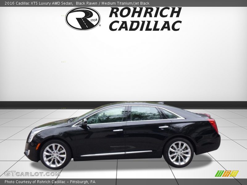 Black Raven / Medium Titanium/Jet Black 2016 Cadillac XTS Luxury AWD Sedan