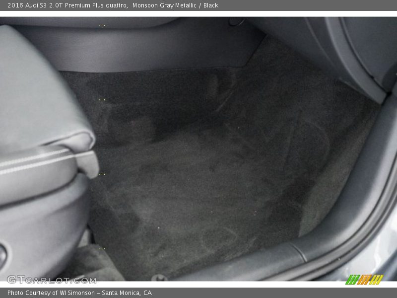 Monsoon Gray Metallic / Black 2016 Audi S3 2.0T Premium Plus quattro