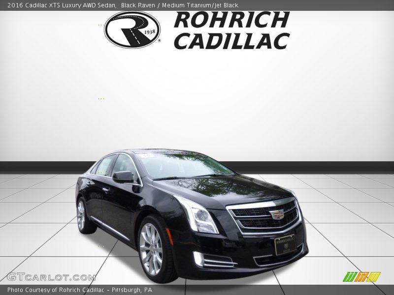 Black Raven / Medium Titanium/Jet Black 2016 Cadillac XTS Luxury AWD Sedan