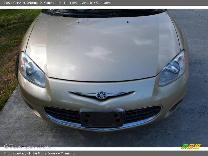 Light Beige Metallic / Sandstone 2001 Chrysler Sebring LXi Convertible