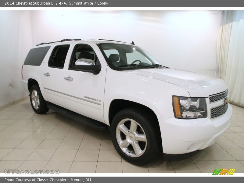 Summit White / Ebony 2014 Chevrolet Suburban LTZ 4x4