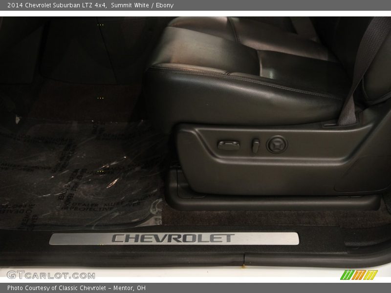 Summit White / Ebony 2014 Chevrolet Suburban LTZ 4x4
