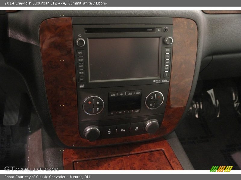 Summit White / Ebony 2014 Chevrolet Suburban LTZ 4x4