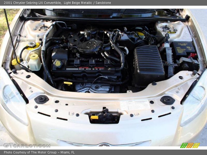 Light Beige Metallic / Sandstone 2001 Chrysler Sebring LXi Convertible