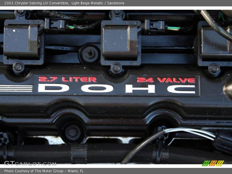 Light Beige Metallic / Sandstone 2001 Chrysler Sebring LXi Convertible