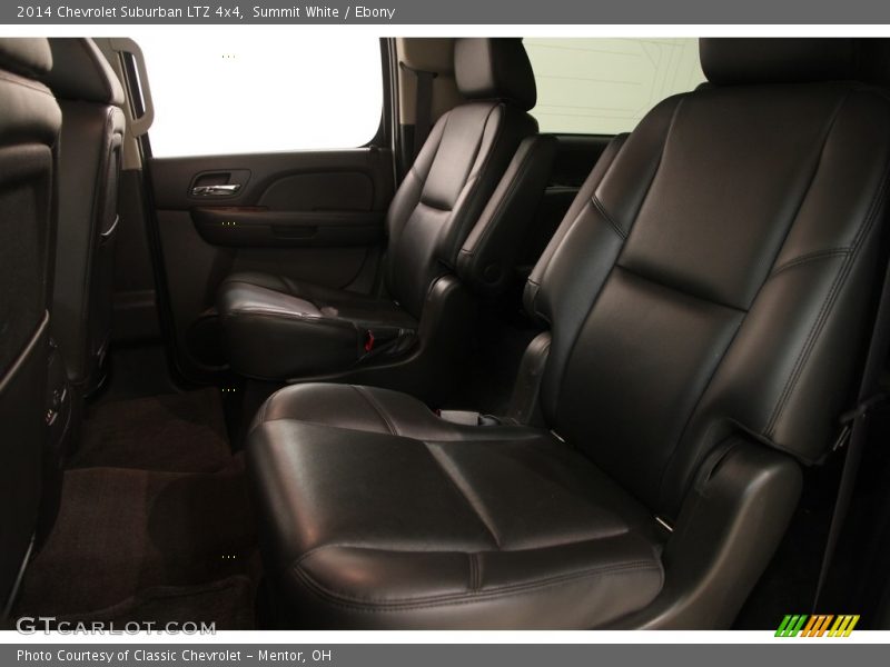 Summit White / Ebony 2014 Chevrolet Suburban LTZ 4x4
